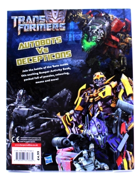 Transformers Activity Book: Autobots vs. Decepticons